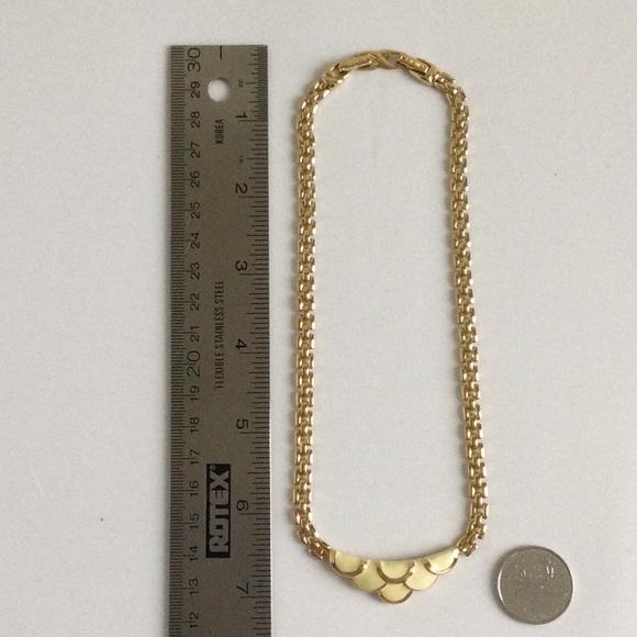 Vintage 80’s NINA RICCI Chocker Necklace - Picture 6 of 6